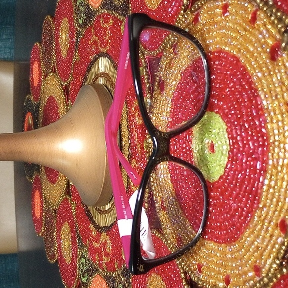 Blue Light Glasses Black/Pink - Picture 5 of 17